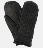 Fusalp - Athena quilted leather mittens