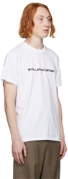 Stella McCartney White Graphic Logo T-Shirt