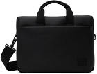 Hugo Black Faux-Leather Briefcase
