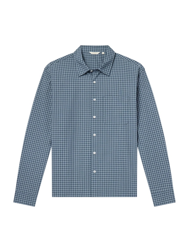 Photo: Aimé Leon Dore - Checked Poplin Shirt - Blue