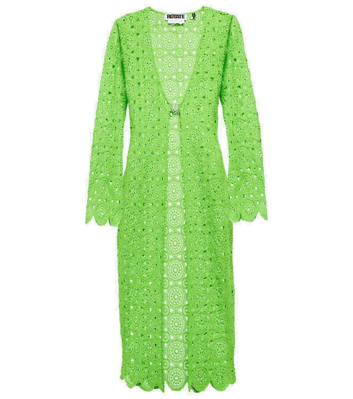 Photo: Rotate Birger Christensen Kwamie crochet beach cover-up