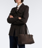 DeMellier Stockholm suede shoulder bag