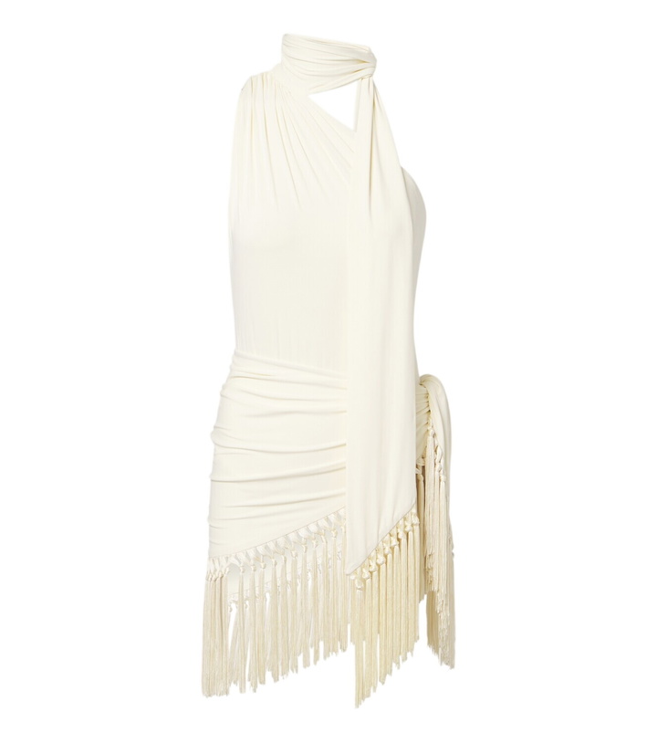 Photo: Taller Marmo Siwa scarf-detail swimsuit and beach cover-up set