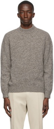 Z Zegna Wool High Neck Sweater