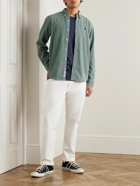 Carhartt WIP - Madison Button-Down Collar Logo-Embroidered Cotton-Corduroy Shirt - Green