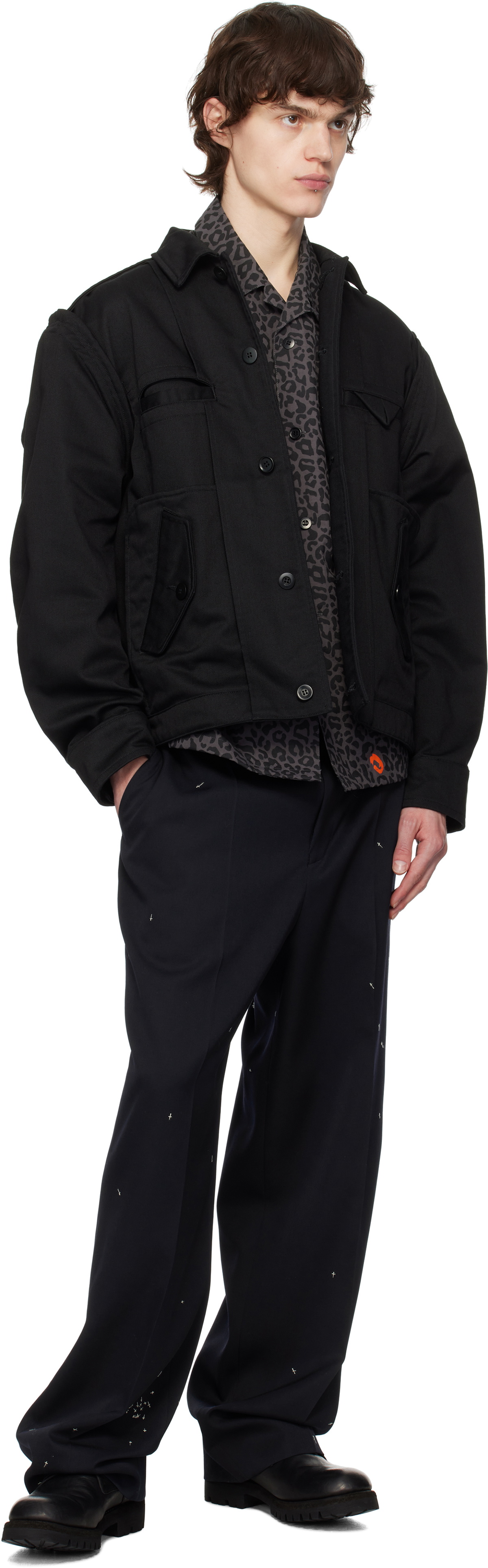 UNDERCOVER Black UP1E4203 Jacket Undercover