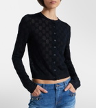 Gucci GG crêpe cardigan