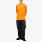 Nike Men's x Nocta NRG Long Sleeve Mock Neck T-Shirt in Orange Horizon