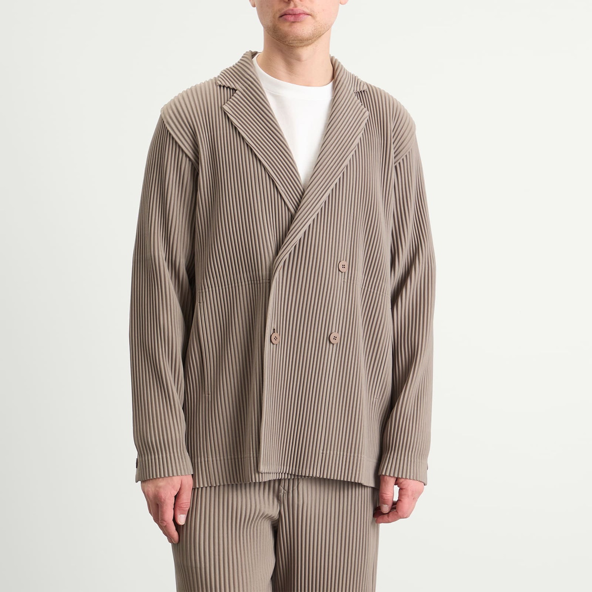 Homme Plissé Issey Miyake Men's Homme Plisse Issey Miyake Double