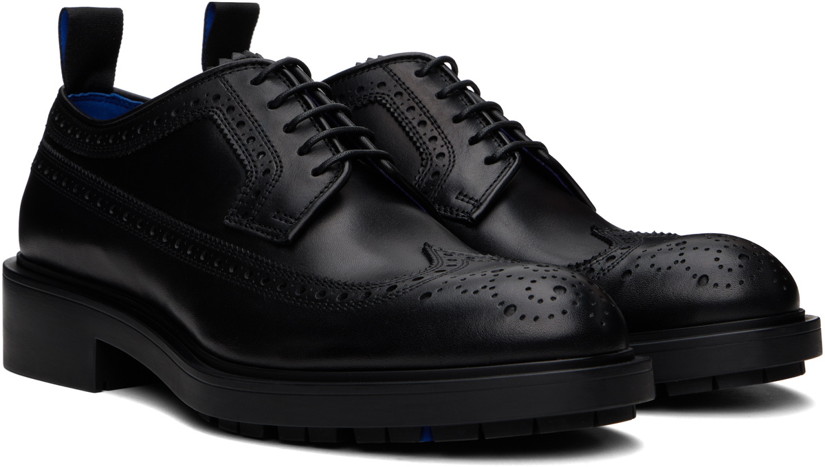 Burberry Black Leather Loch Brogues