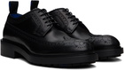 Burberry Black Leather Loch Brogues