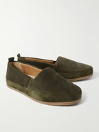 Mulo - Cotton-Corduroy Slippers - Green