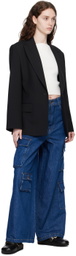 The Frankie Shop Blue Hailey Jeans
