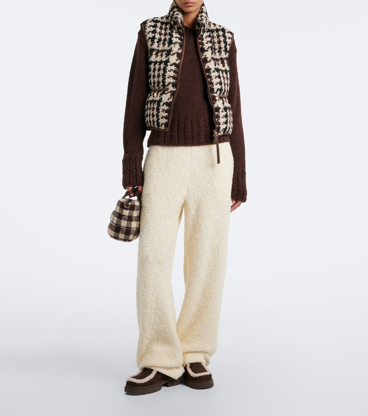 Moncler Alpaca and wool-blend sweater