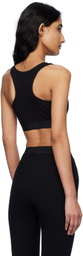 Versace Underwear Black 90s Vintage Logo Sport Bra