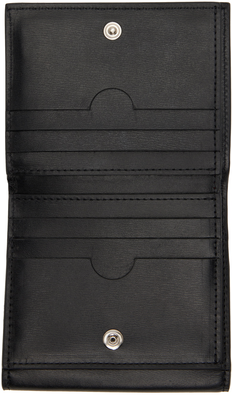 Jitney french leather flap wallet - Off-White - Women
