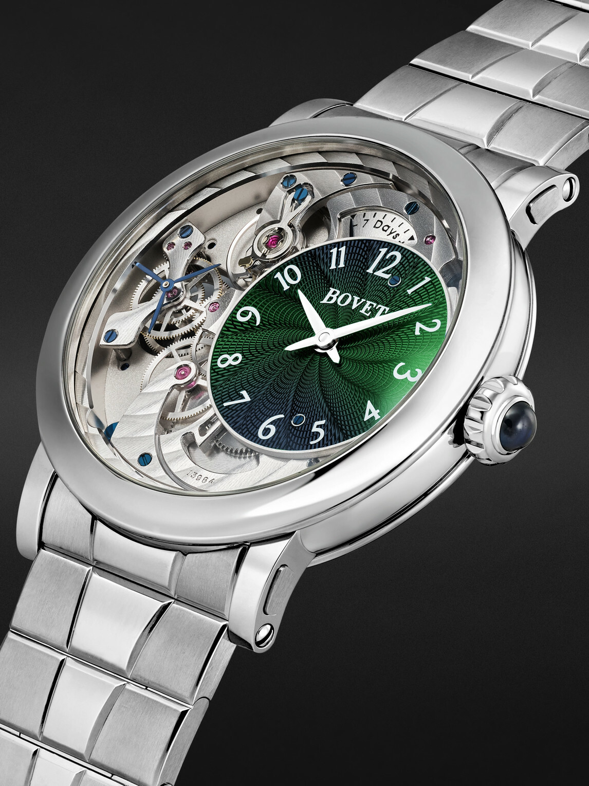 Bovet - Récital 12 Hand-Wound Titanium Watch, Ref. No. R12C2-0002