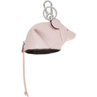 Loewe Pink Mouse Charm Keychain