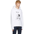 Dsquared2 White Love Is...Forever Hoodie