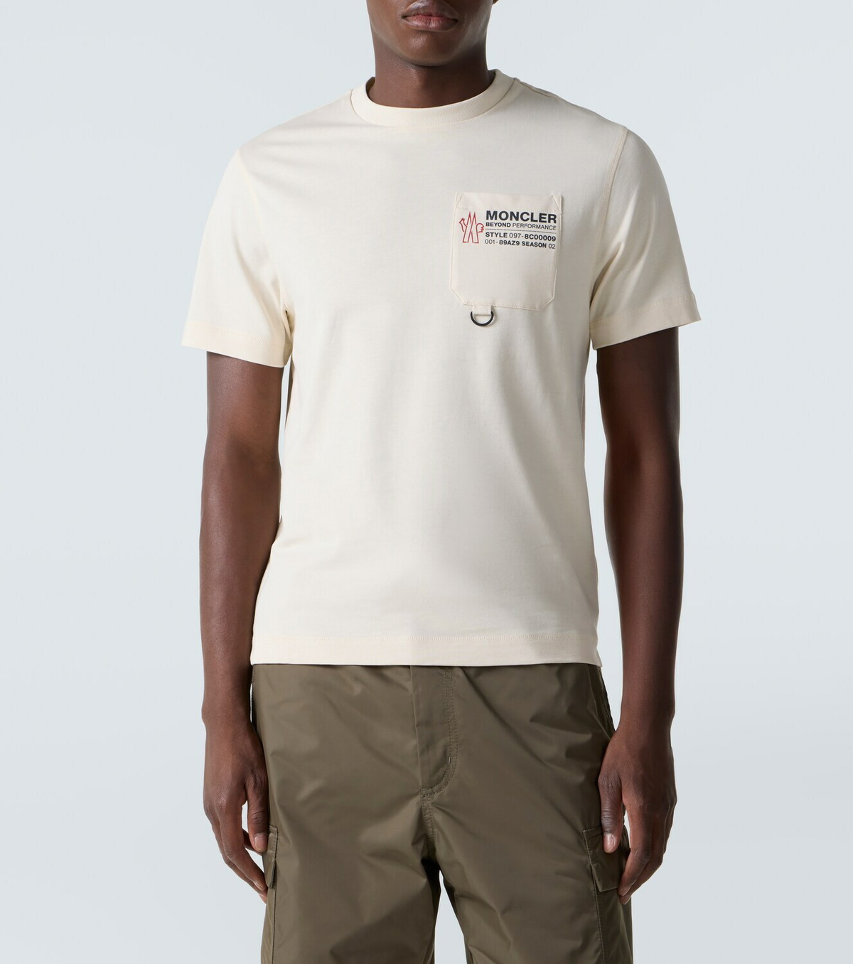 Moncler Grenoble Logo cotton jersey T-shirt