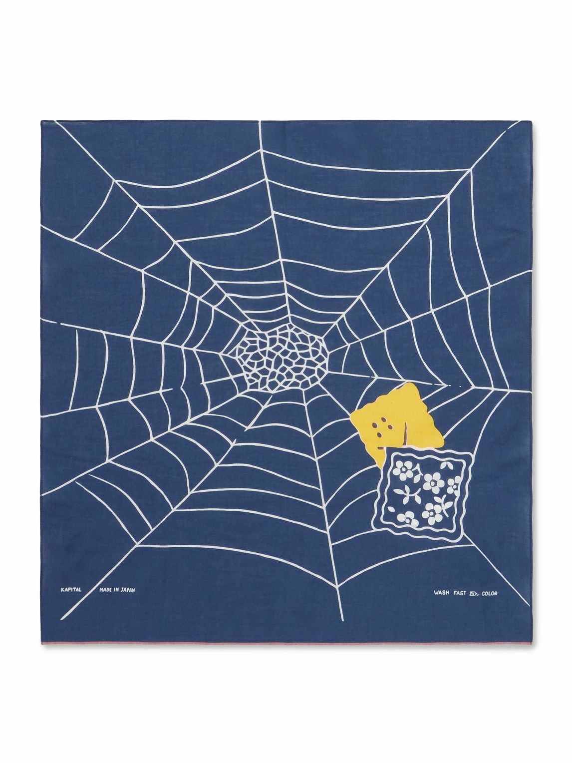 KAPITAL - Printed Selvedge Cotton Bandana KAPITAL