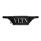 Valentino Black Valentino Garavani VLTN Pouch