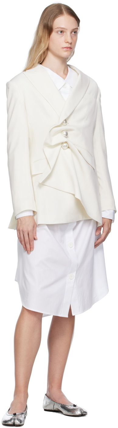 KIMHĒKIM Off-White Venus Blazer