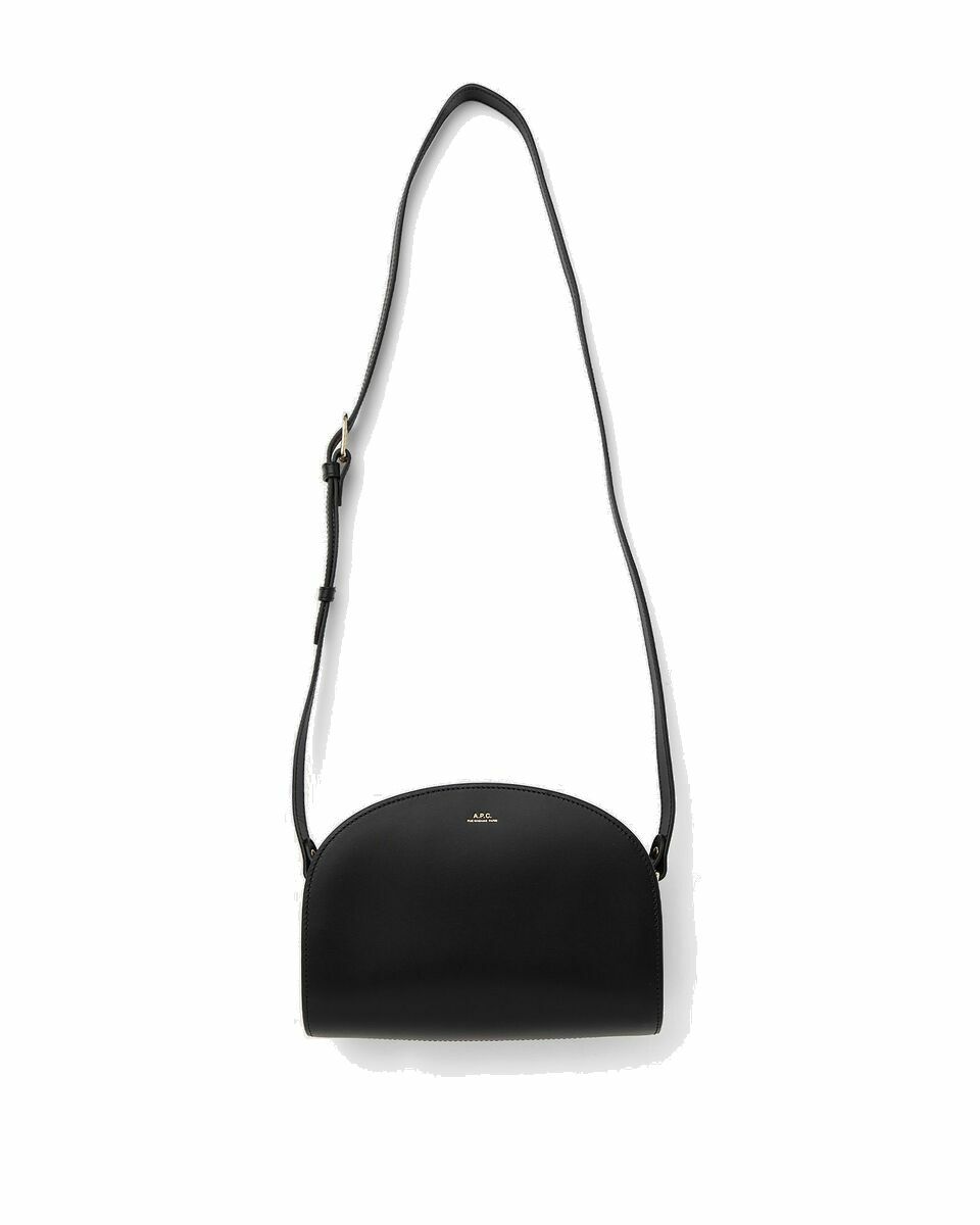 Photo: A.P.C. Sac Demi Lune Black - Womens - Handbags