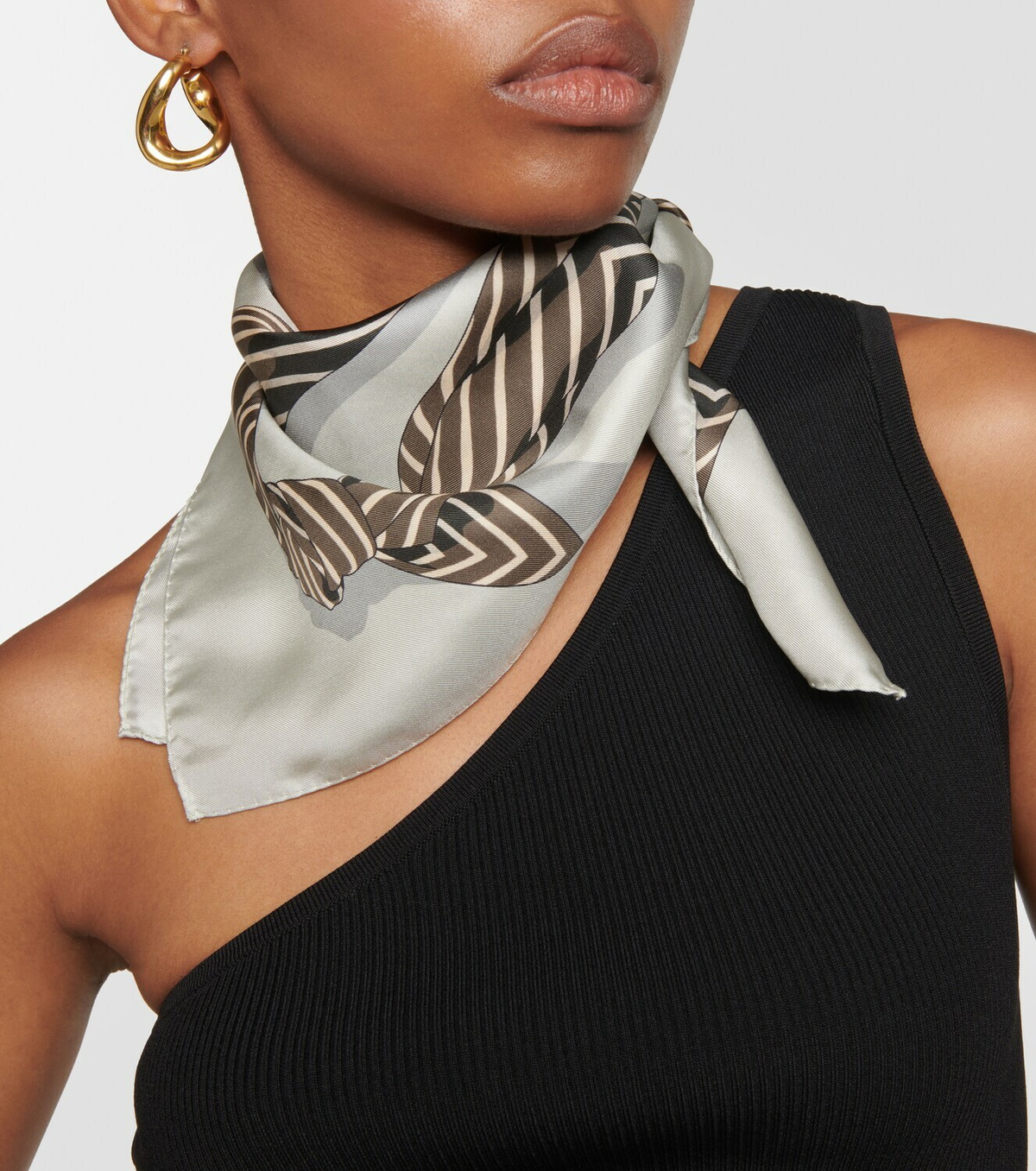 Toteme Printed silk scarf Toteme