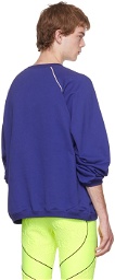 Gucci Purple Embroidered Sweatshirt