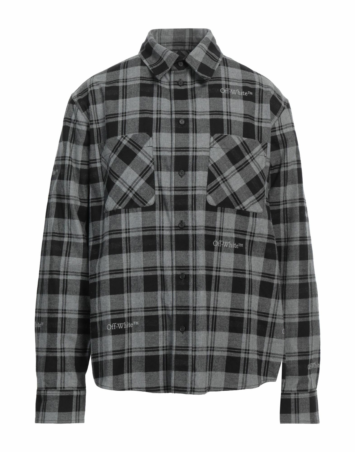 Off-white Mens Shirt in Grey