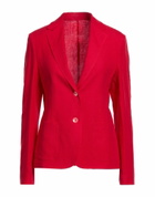 Malo Womens Blazer in Red