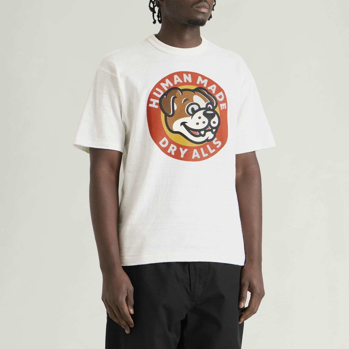 Human Made Men's Dog Circle T-Shirt in White