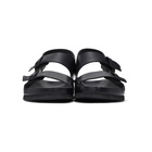 Officine Creative Black Agora 1 Sandals