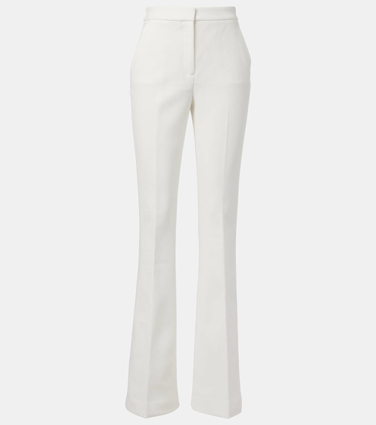 Rebecca Vallance Rory high-rise crêpe flared pants