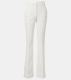 Rebecca Vallance Rory high-rise crêpe flared pants