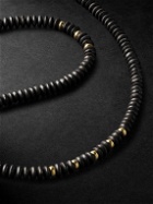 Jacquie Aiche - Gold and Onyx Beaded Necklace