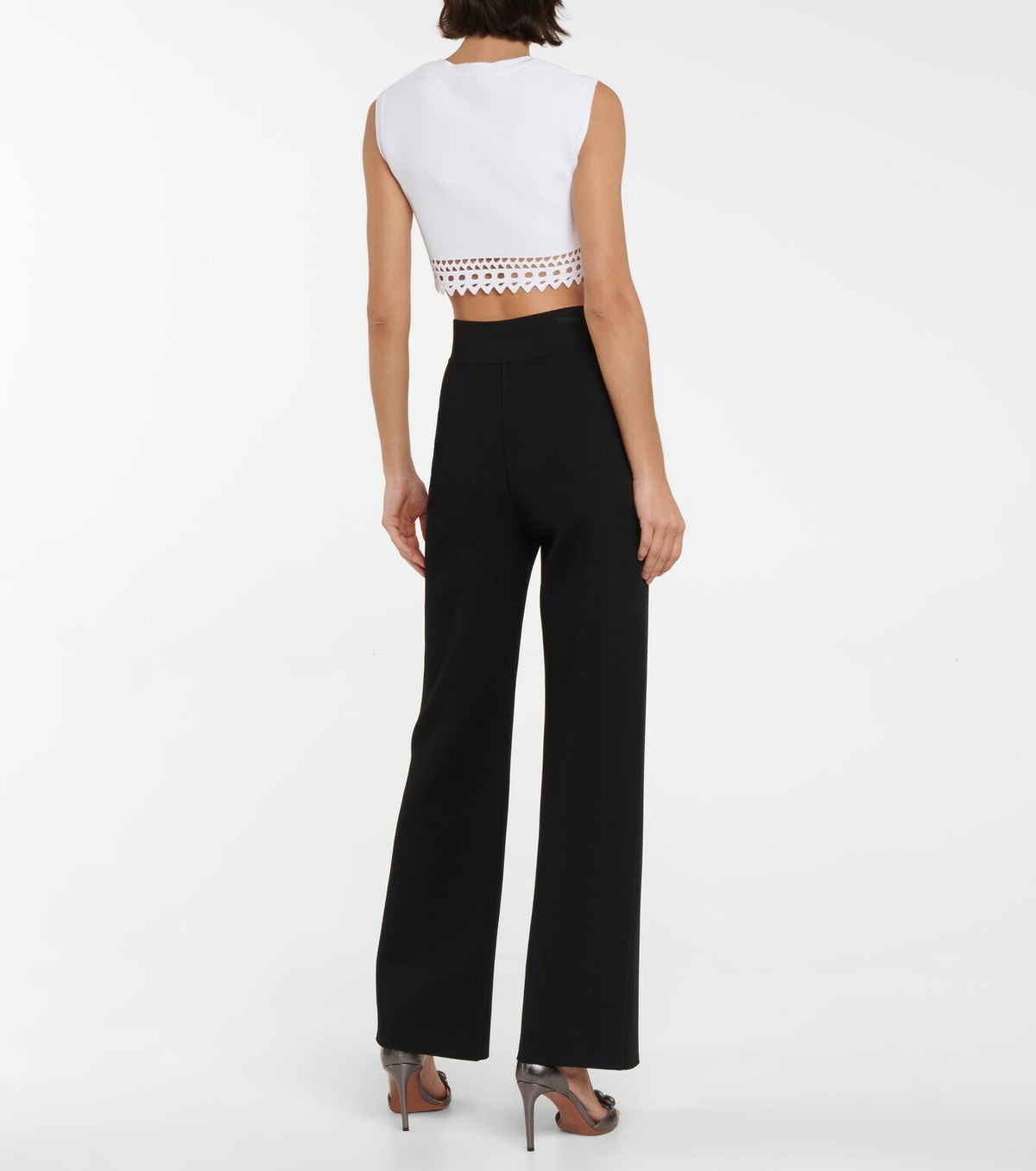 Alaïa Cutout crop top