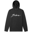 Balmain Signature Popover Raw Seam Hoody