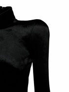 BALENCIAGA - Viscose Blend Turtleneck Bodysuit