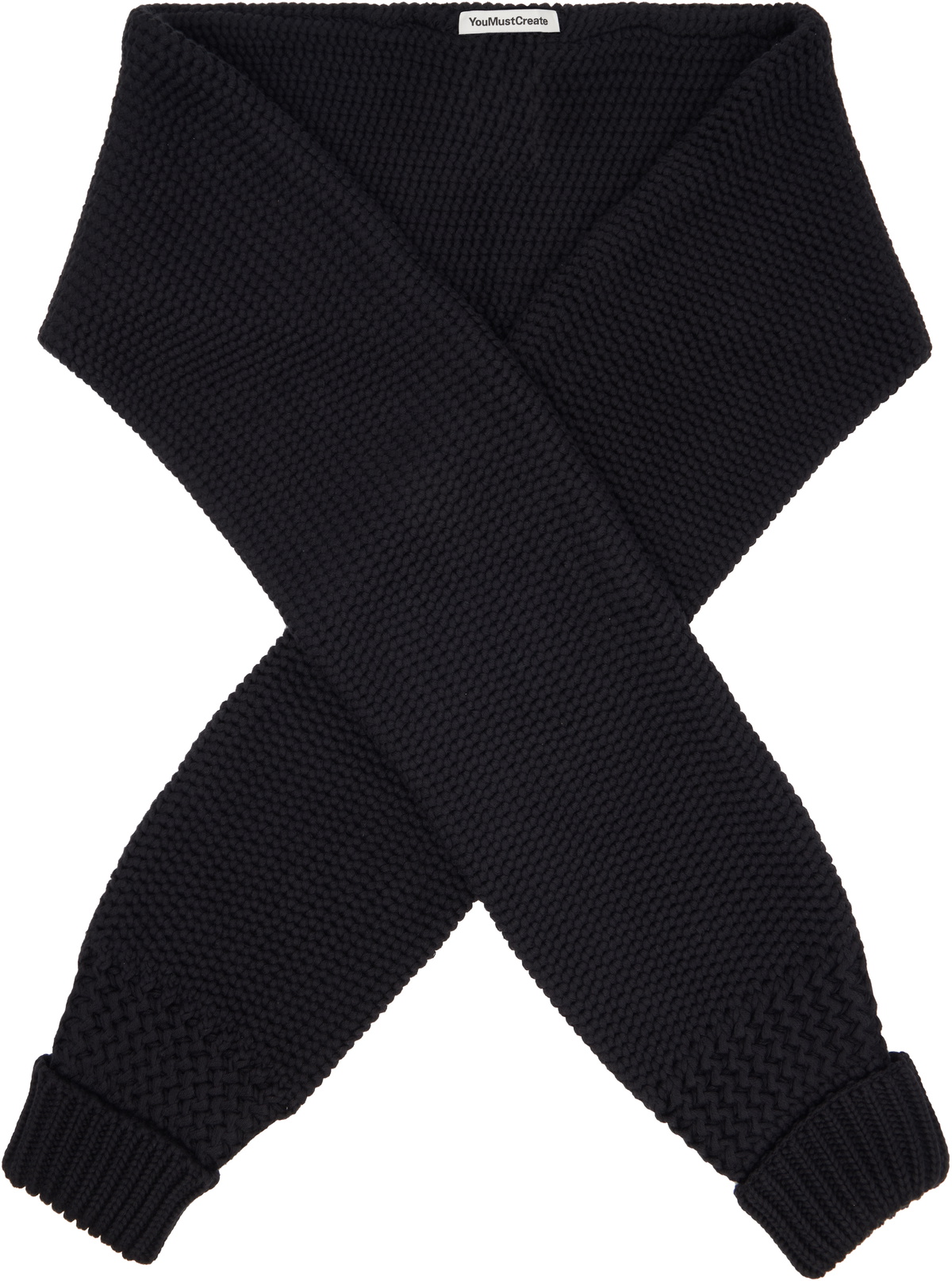 YMC Black Sleeve Scarf