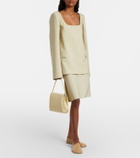 Calvin Klein Collection Lunas wool midi skirt