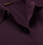 Rubinacci - Cotton-Piqué Polo Shirt - Men - Merlot