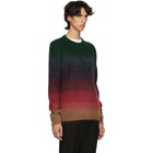 Paul Smith Multicolor Mohair Degrade Stripe Sweater