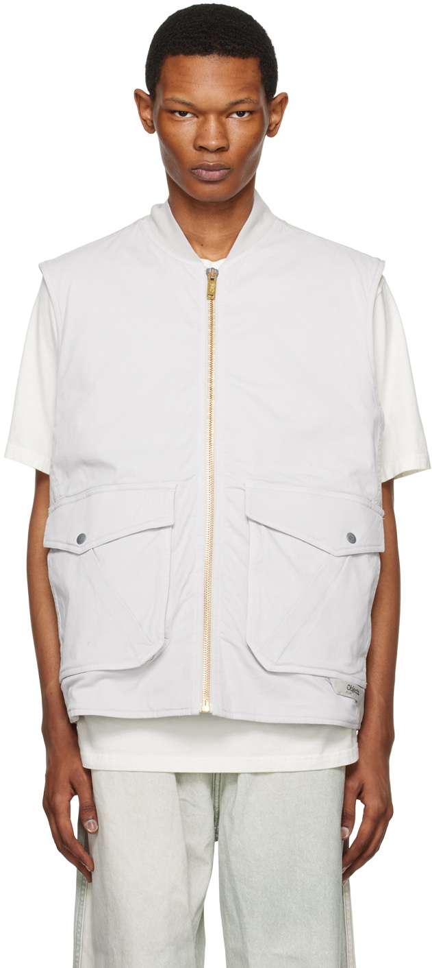 Objects IV Life Gray Cargo Vest