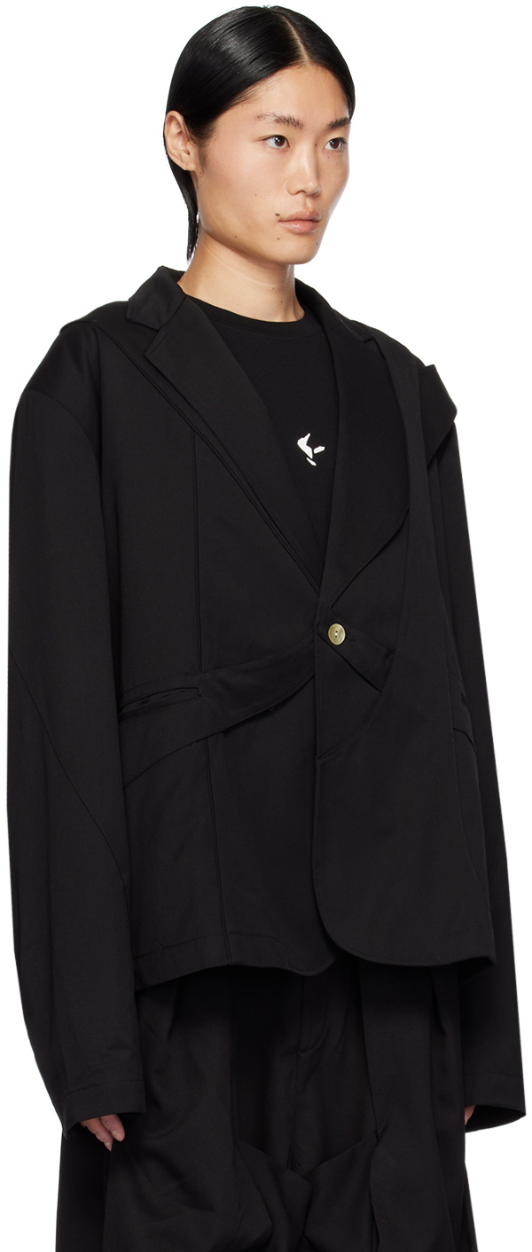 ænrmòus Black Atri Eyck Blazer
