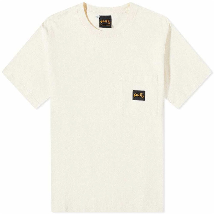 Photo: Stan Ray Men's Patch Pocket T-Shirt in Natural
