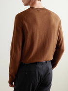 Mr P. - Wool Sweater - Brown