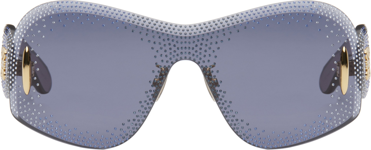 LOEWE Blue Starry Night Mask Sunglasses