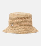 Vivienne Westwood Orb raffia bucket hat